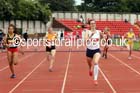 Senior girls 400 metres hurdles, English Schools Track and Field. Photo: David T. Hewitson/Sports for All Pics